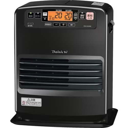 ダイニチ ヒーター・ストーブ FW-3325KE(K) [チャコールブラック]