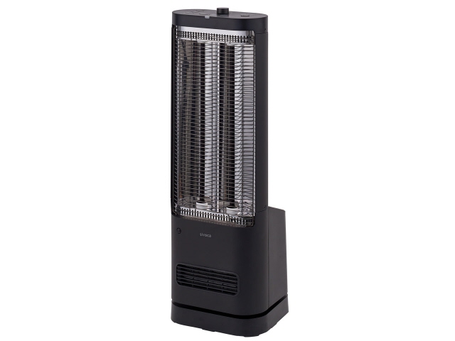 シロカ ヒーター・ストーブ にこポカ SH-FC251 [ブラック]