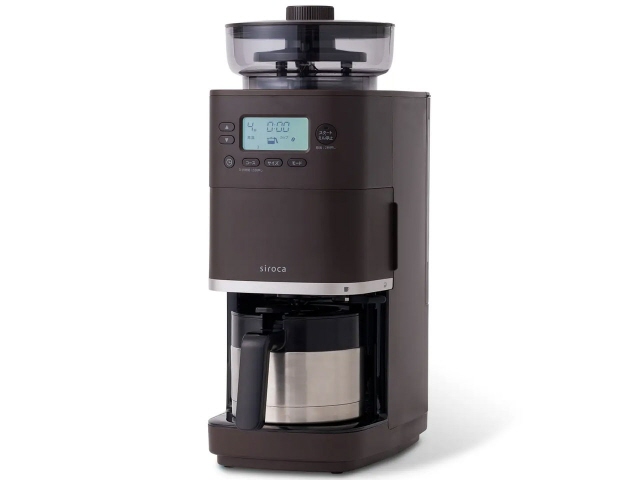 シロカ コーヒーメーカー カフェばこPRO SC-C281TD [ダークブラウン]