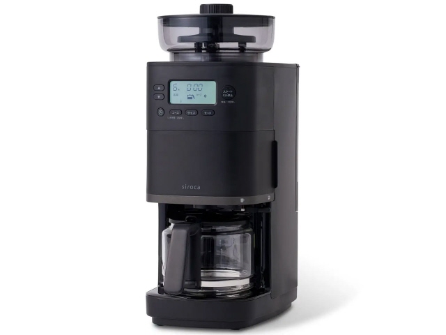 シロカ コーヒーメーカー カフェばこPRO SC-C261K [ブラック]