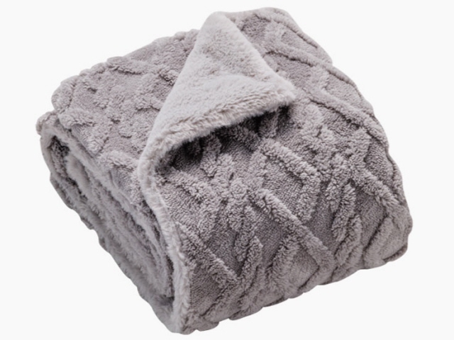 KODEN 電気毛布・ひざ掛け CWA401G-HP [グレイ]