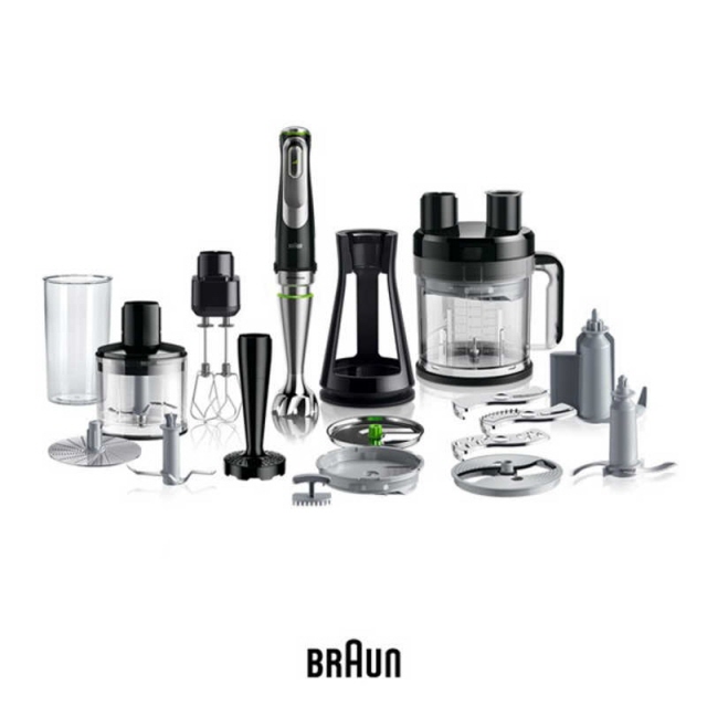 ブラウン ミキサー・フードプロセッサー マルチクイック9 MQ9197XLJ [ブラック/シルバー/ライトグリーン]