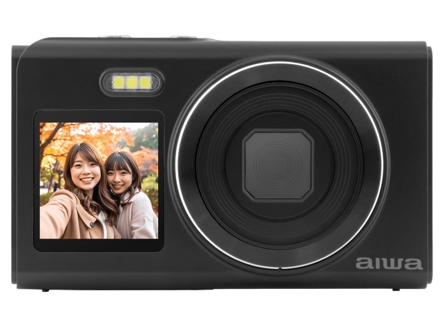 AIWA デジタルカメラ aiwa cam DCB-2 JA5-DCM0003(BK) [ブラック]