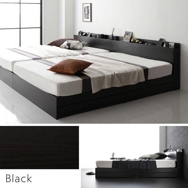 キングサイズベッド グレー 灰色 ベッド ワイド キングベッド