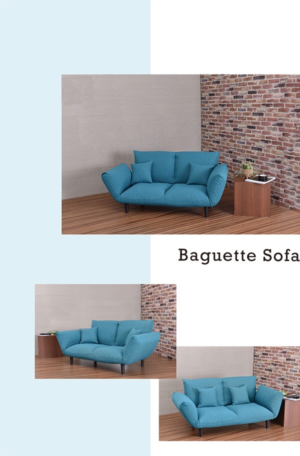 カウチソファー/リクライニングソファー 【2人掛け ウォームレッド】 クッション付き 日本製 国産 『バゲット』 赤 送料無料の通販は