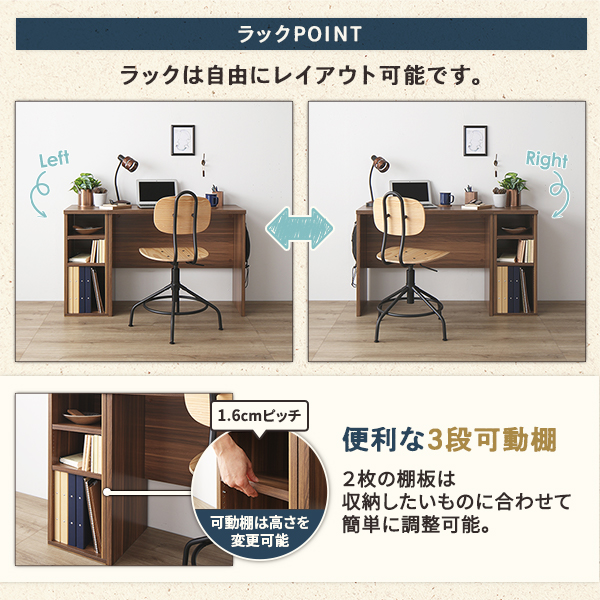 シングルベッド 黒 ブラック ロフトベッド ベッド+デスク90cm ポケット