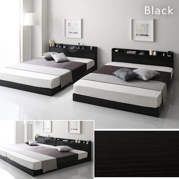 ベッド 低床 ロータイプ   キング（SS+S）マットレス付ds-2174160 ベッド 低床 ロータイプ キング（SS+S）マットレス付ds-2174160