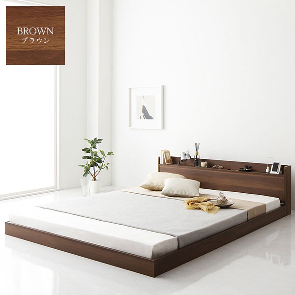 セミダブルベッド 黒 ブラック ベッド ボンネルコイルマットレス付き