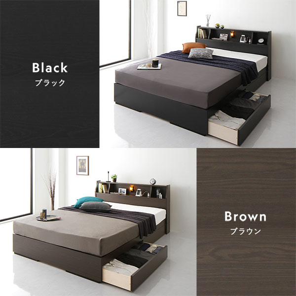 ダブルベッド ナチュラル ベッド 日本製 国産ポケットコイル