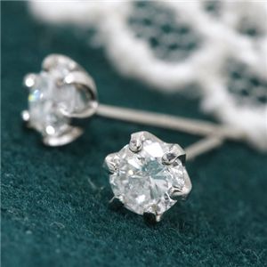0.4ctプラチナダイヤモンドピアス 輝き溢れる0.4ctのダイヤモンドピアス プラチナの贅沢な輝きが魅力のレディースアクセサリー 送料無料の通販は