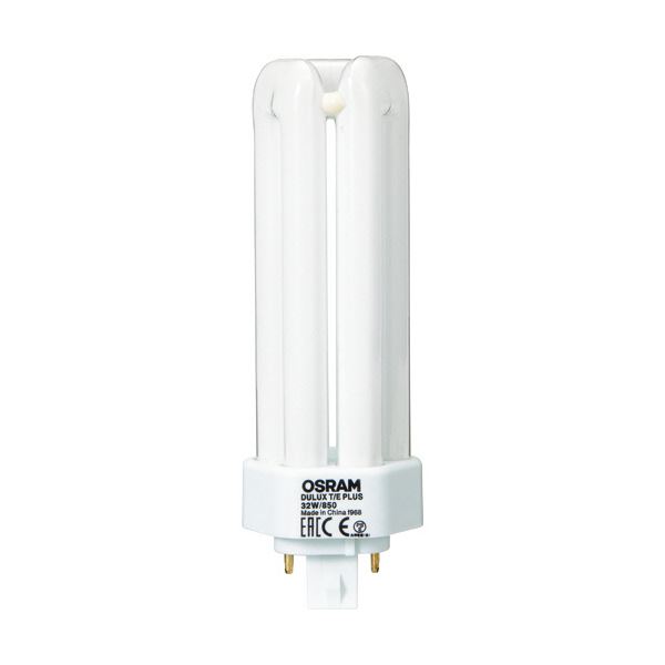 （まとめ） オスラムコンパクト形蛍光ランプ 32W形 昼白色 DULUX T／E PLUS 32W／850 1個 【×3セット】 送料無料