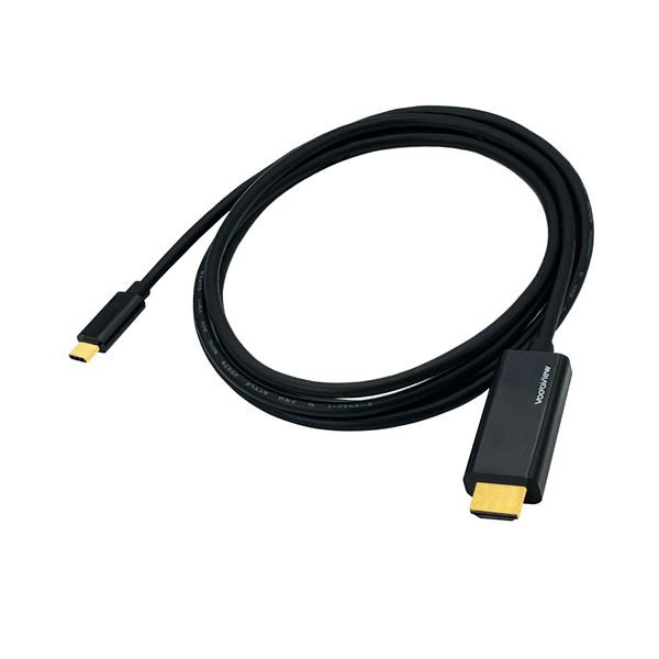 SUREFIREVodaview TypeC to HDMI 変換ケーブル 配線 1.8m VV-USC-HDA018-B-CA 1本 送料無料