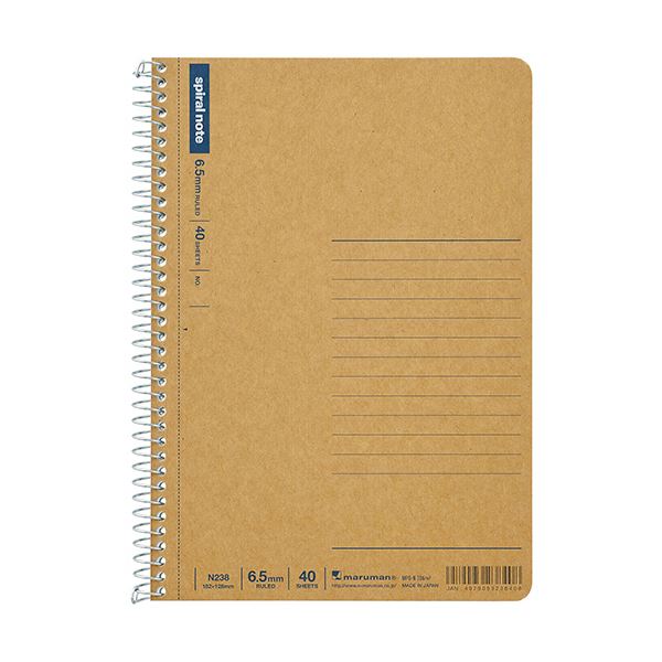 （まとめ） マルマン スパイラルノート40枚 6.5mm N236〔×30セット〕
