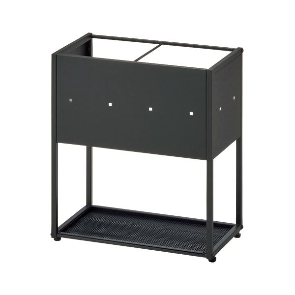 トヨダプロダクツLASシリーズ 傘立て 24本用 幅400×奥行225×高さ450mm サテンブラック LAS-24USP（SK） 1台 黒 送料無料の通販は
