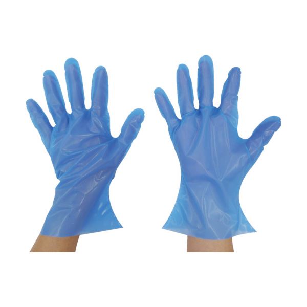 （まとめ） 東京パックマイジャストグローブエコノミー化粧箱L ブルー BMJEK-L 1箱（200枚） 【×3セット】 青 送料無料の通販は 6,721円