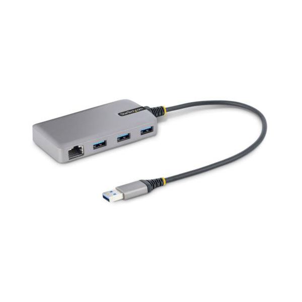 StarTech.com USBハブ USB-A×3 30cm スペースグレー 5G3AGBB-USB-A-HUB 1個 送料無料の通販は 14,040円