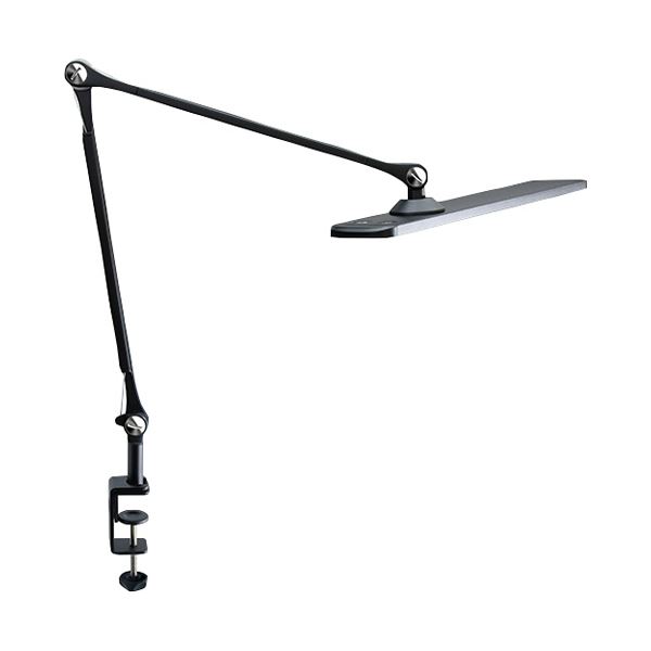 ジェントス眼のことを考えたデスク (テーブル 机) ライト ブラック DK-R190BK 1台 黒 目を疲れさせないデスクライト ブラック 眼の健康を考えたデザインで、快適な作業環境をサポート デスクライト DK-R190BK 黒 送料無料