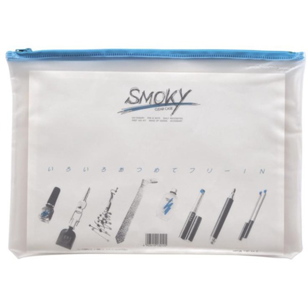 (業務用10セット) LIHITLAB クリアケース/書類入れ 【A4サイズ/マチなし】 ビニール製 半透明 横型 F-267 水 送料無料の通販は