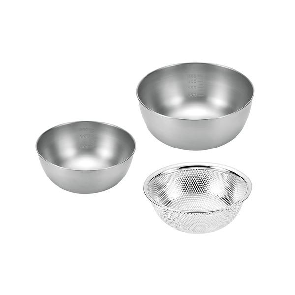燕人の匠 ボウル3点セット（ボウル21cm＆18cm＆パンチングボウル18cm） ETF-700 送料無料の通販は 7,468円