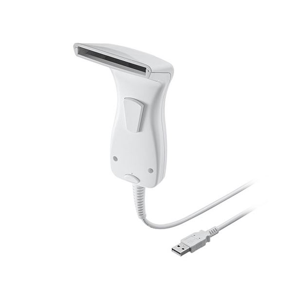 1次元タッチ式バーコードリーダー（抗菌 清潔 タイプ） BCR-1D7W 菌を寄せ付けない 革新的なタッチ式バーコードリーダー 1Dバーコードを瞬時に読み取るBCR-1D7W（抗菌タイプ） 送料無料