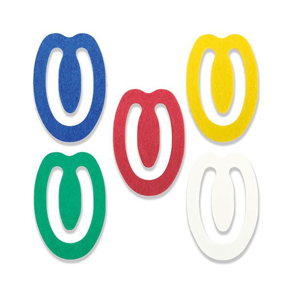 デビカ紙のクリップ アソート 063209 1セット（1000個：100個×10パック） 1000個のクリップが詰まったアソートセット デビカ紙製で便利なクリップ100個×10パック オフィスや学校で大活躍間違いなし 送料無料の通販は