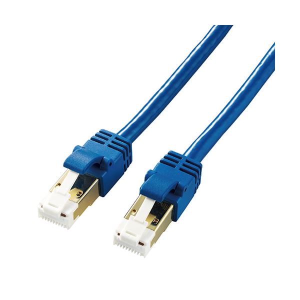 【5個セット】 Cat7 LANケーブル 配線 2m LD-TWSYT/BM2X5 送料無料の通販は