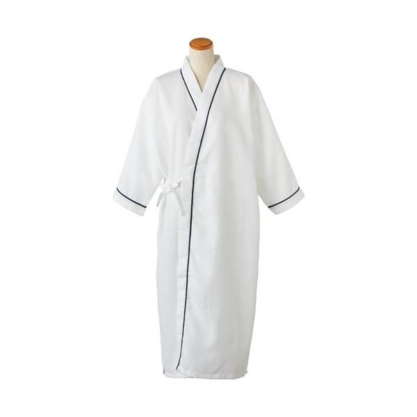 （まとめ） オーミケンシ ワッフルガウン1着 【×3セット】 ふんわりと包まれる至福の時間 贅沢なリラックスを叶える、心地よいウェア 送料無料