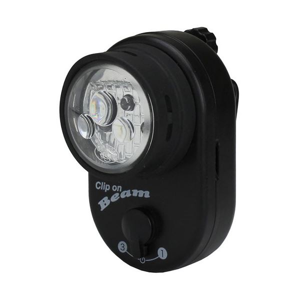 【5セット】 スマイルキッズ 子供 3LED前カゴクリップライト AKU-4304X5