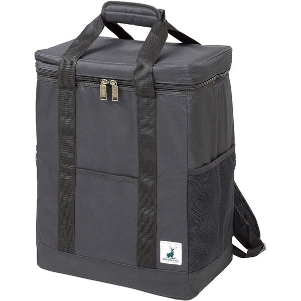 【2個セット】 CAPTAIN STAG リュック型クーラーバッグ 30L ブラック UE-622 黒