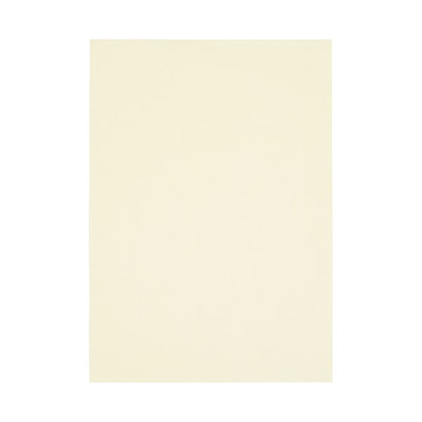 スマートバリュー カラーペーパー厚口A4レモン2000枚 A271J-1 送料無料の通販は