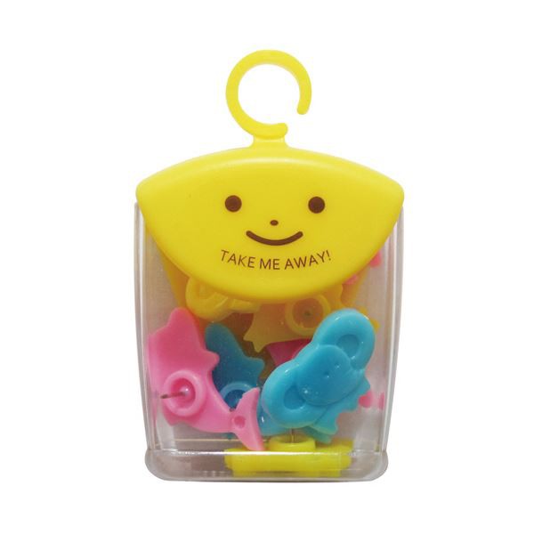 （まとめ）ミツヤ ツレテッテ 動物ピン TM-11 1セット(40本：8本×5ケース)【×5セット】 送料無料の通販は