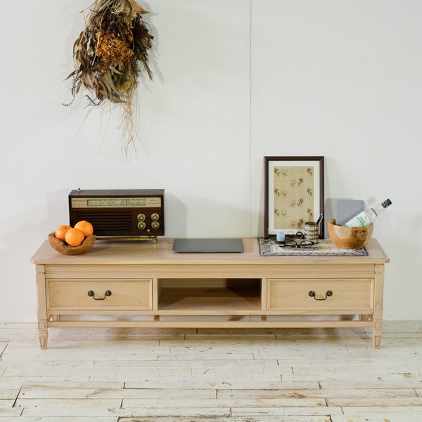 けやき 杢目 置き床 飾り棚 ローボード テレビ台 インテリア けやき 杢