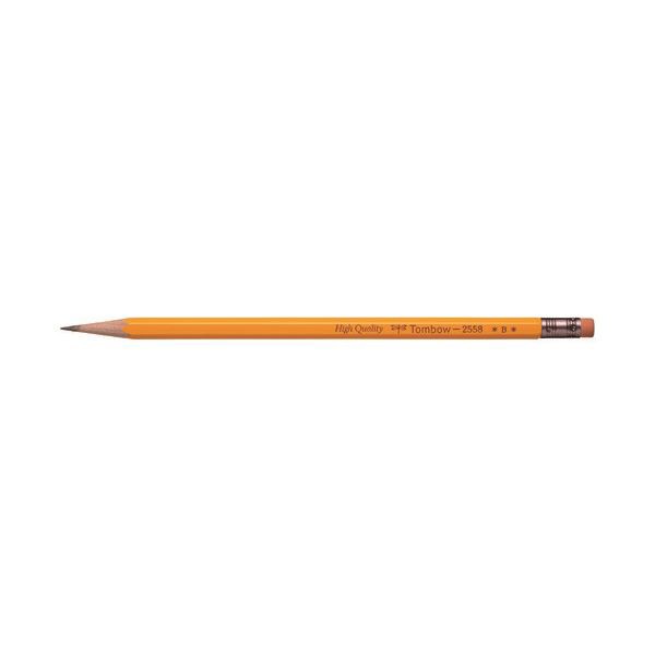 (まとめ) ゴム付鉛筆 2558-B B 【×5セット】 送料無料の通販は