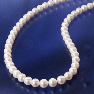 〔 鑑別付 〕 花珠 本真珠 あこや真珠 パールネックレス 7.0mm 〜 7.5mm 真珠 輝き溢れる花珠本真珠（あこや真珠）の魅力を纏う、7.0〜7.5mmの華やかなパールネックレス 送料無料の通販は
