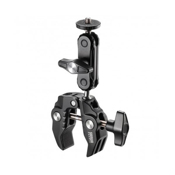 クランプ式カメラマウント（小型タイプ） CR-LACAM5 1個 クランプ式カメラマウント（小型タイプ）：しっかり固定して、自由な角度で撮影が可能な便利なアイテム 撮影の幅が広がり、クリエイティブな表現が楽しめる1個 送料無料の通販は 7,029円