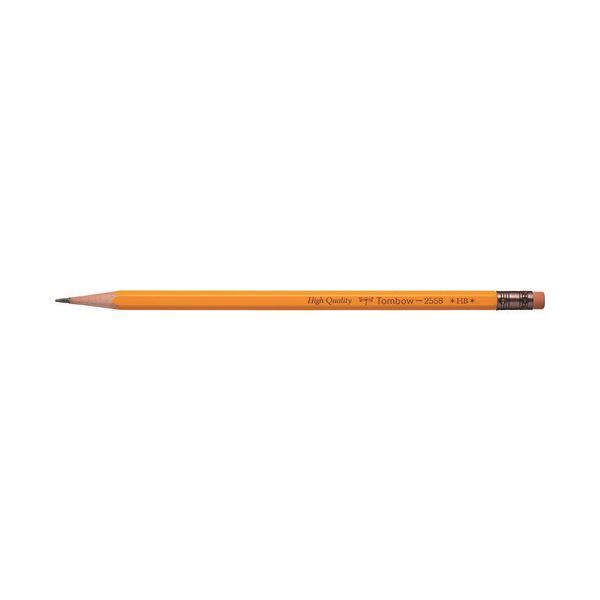 (まとめ) ゴム付鉛筆 2558-HB HB 【×5セット】 ゴム付き鉛筆の王道 書き心地抜群の2558-HBが5本セットでお得 送料無料の通販は