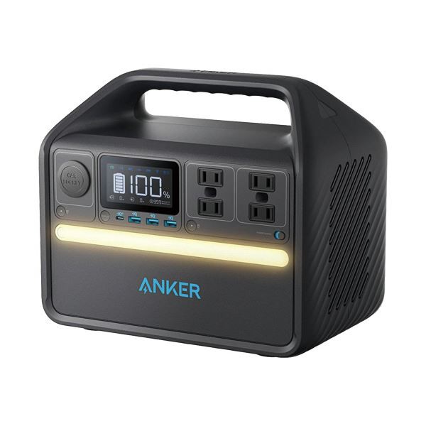 アンカージャパンポータブル電源 Anker 535 Portable Power Station 512Wh ブラック A17515121台 黒 送料無料の通販は