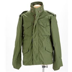 M65 フィールド ジャケット レプリカ M オリーブ ポケット4個 袖口調整マジック付き アメリカ軍 米軍 ミリタリーウェア