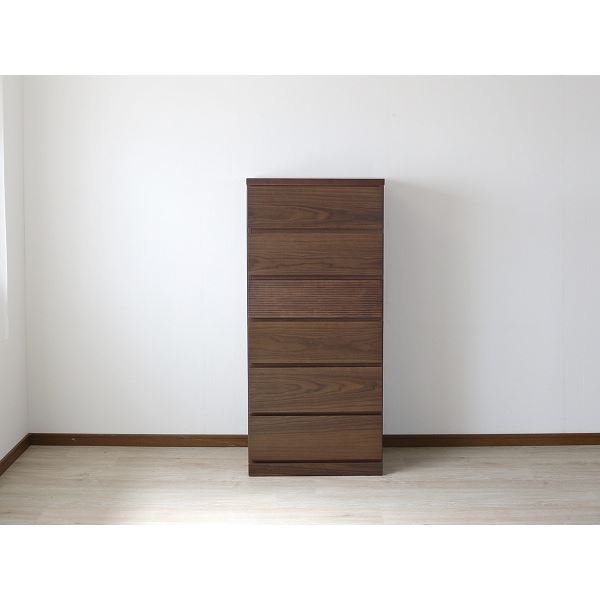 ハイチェスト 整理 タンス 収納 キャビネット （ウォルナット） 幅約60cm [完成品］ 送料無料の通販は 67,237円