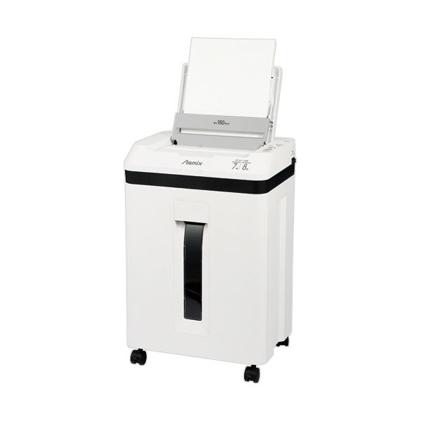 アスカマイクロカットオートフィードシュレッダー A4 SF402M 1台 A4用の自動給紙式マイクロカットシュレッダーSF402M、文書を安全に破棄 使いやすく、効率的なオフィスツール 送料無料