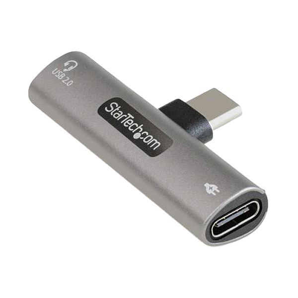 StarTech.com USB Type-C オーディオ変換アダプタ 60W PD充電対応 CDP2CAPDM 1個 送料無料の通販は