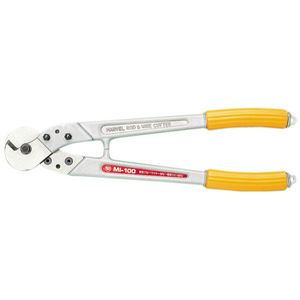 鉄筋ワイヤーカッター マーベル MI-100 アルミ合金の特殊ハンドルで、幅広い用途に対応する鉄筋ワイヤーカッター 銅線から鉄線まで、あらゆる作業にマーベル MI-100が力を貸します 送料無料の通販は
