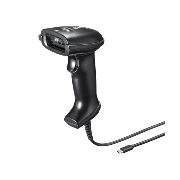 2次元バーコードリーダーハンディタイプ Type-C ブラック BCR-TC2D1BK 1台 黒 送料無料