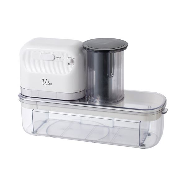 YAMAZENVotre 電動スライサー ホワイト YSLA-Q45（W） 1台 白