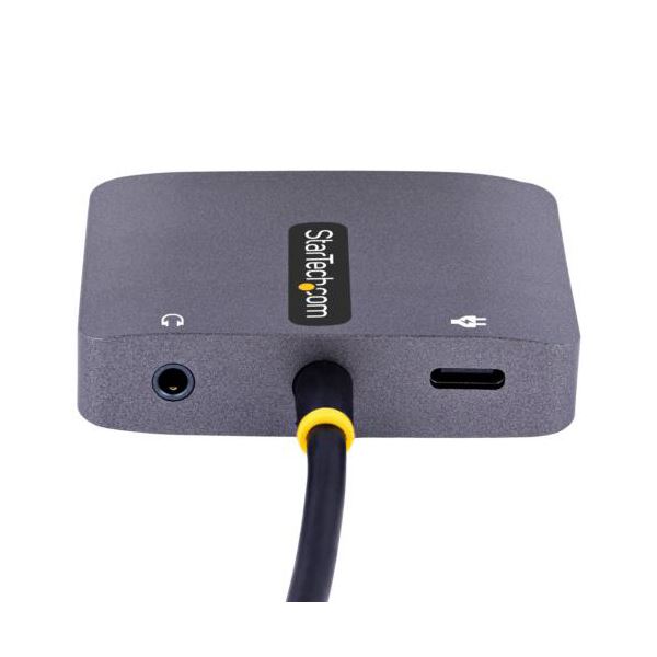 StarTech.com USBマルチポートハブ 122-USBC-HDMI-4K-VGA 1台 USB接続で4K HDMIとVGAを同時に利用可能なマルチポートハブ1台 - デュアルディスプレイ対応の便利なアクセサリー 送料無料の通販は