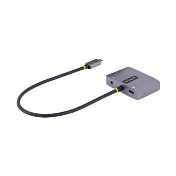 StarTech.com USBマルチポートハブ 122-USBC-HDMI-4K-VGA 1台 USB接続で4K HDMIとVGAを同時に利用可能なマルチポートハブ1台 - デュアルディスプレイ対応の便利なアクセサリー 送料無料の通販は