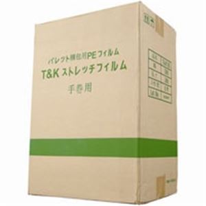 国分ビジネスサポート ストレッチフィルム T＆K155 500×300m 6巻 荷物をしっかり守る ビジネスに最適なラップ 大容量セットでお得 ストレッチフィルム T＆K155 500×300m 6巻 送料無料の通販は