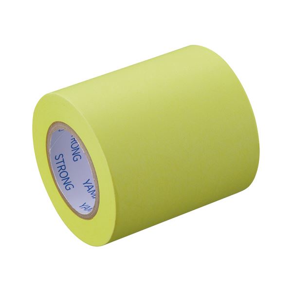 (まとめ）ヤマト メモック ロールテープ（強粘着）蛍光紙 つめかえ用 50mm幅 レモン PRK-50H-LE 1巻【×10セット】 送料無料の通販は 5,830円