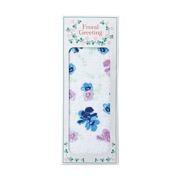 【10枚セット】 メモワール フェイスタオル ブルー C5089029X10 青 特別な日の贈り物に最適な、上質なフェイスタオルセット【10枚】ブルー色のメモワール ちょっとした挨拶にぴったりな、心温まる贈り物です 青 送料無料の通販は 5,466円