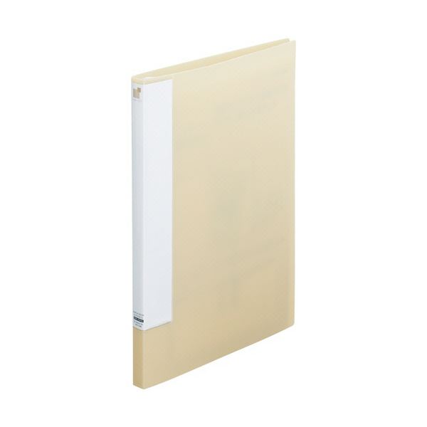 （まとめ） リヒトラブ CUBE FIZZクリヤーブック（サイドベンツ） A4タテ（見開きA3） 40ポケット（20シート） ベージュ N-6004-161冊 【×3セット】 送料無料の通販は 4,922円